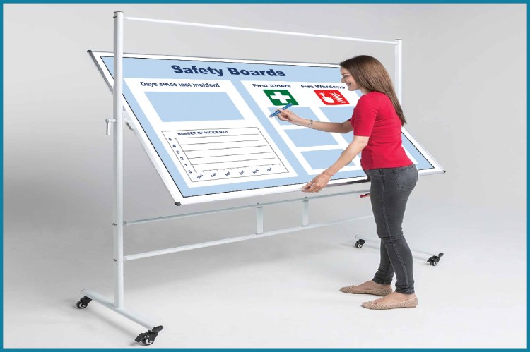 Revolving Magnetic Whiteboards